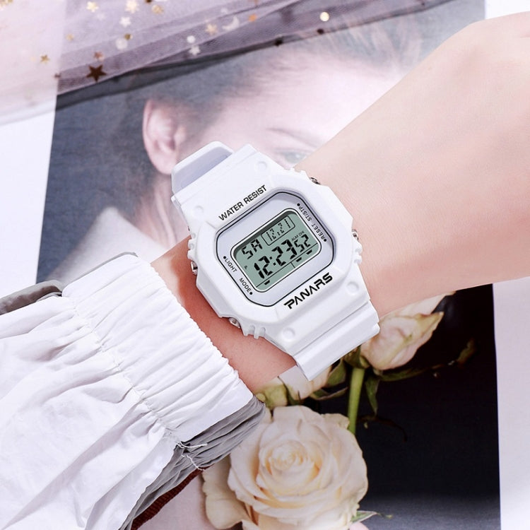 SYNOKE 9620 Couple Sports Plastic Strap Electronic Watch