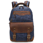 K813 Retro SLR Camera Bag Canvas Shoulder Computer Camera Bag