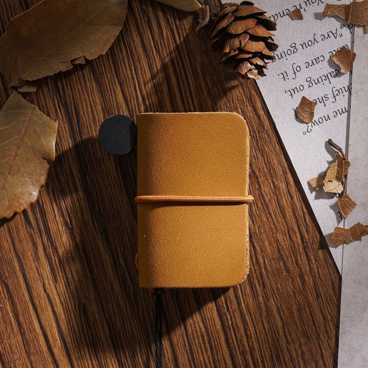 Ultra-Small Mini TN Hand Account Book Leather Notebook Portable Travel Diary
