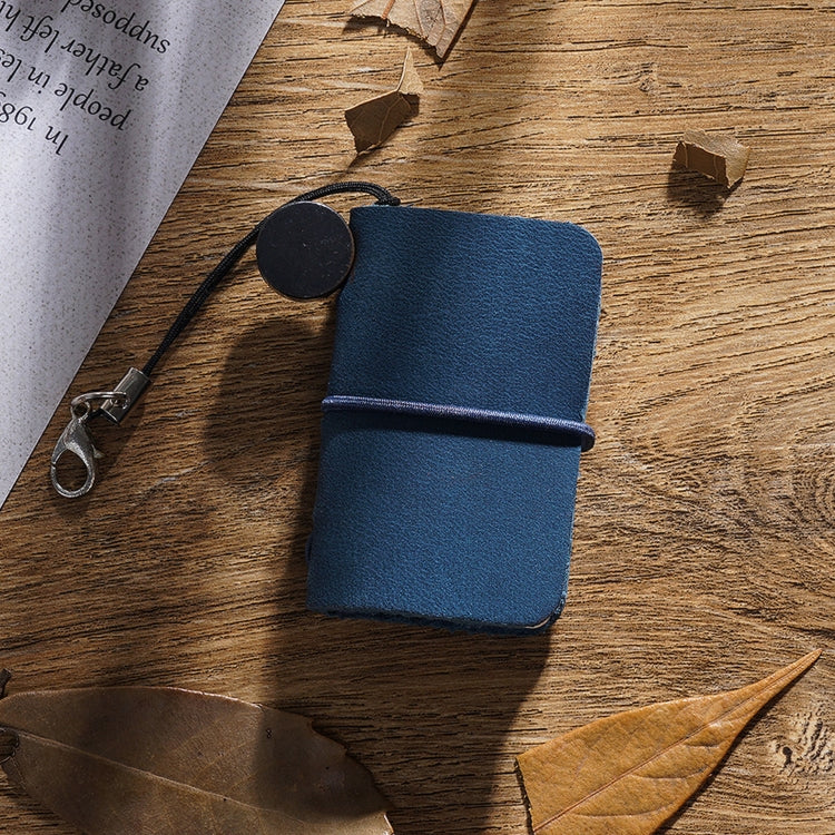 Ultra-Small Mini TN Hand Account Book Leather Notebook Portable Travel Diary