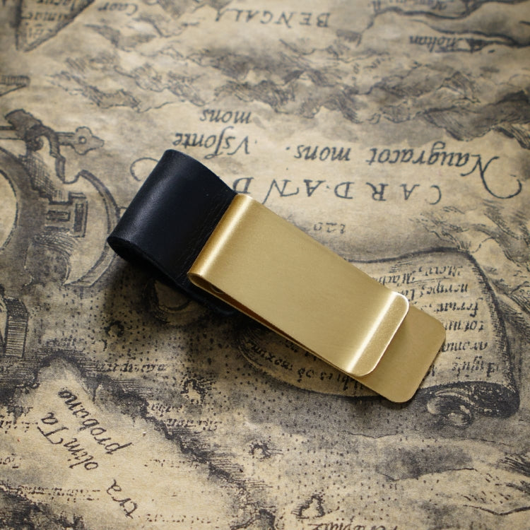 Vintage Notebook Leather Pen Clip Metal Pen Holder, Style: — Stainless Steel