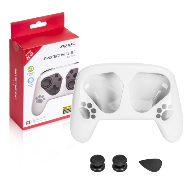 DOBE TNS-1171 Gamepad Protection Set Handle Protective Case + Rocker Cap For Nintendo Switch Pro