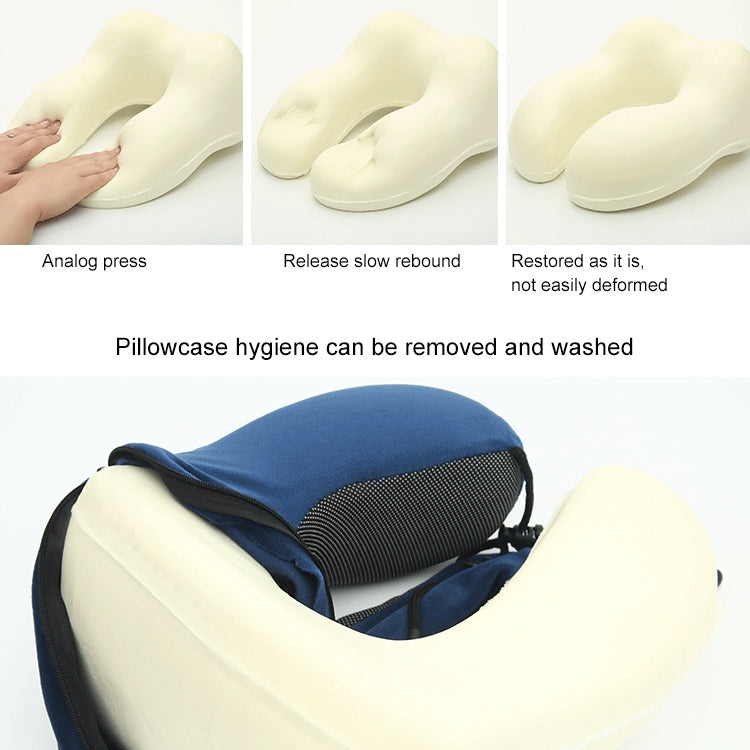 Magnetic Memory Foam U-shaped Pillow Suitable for Travel Solid Pillows