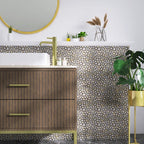 3D Crystal Epoxy Self-Adhesive Wall Sticker Bathroom Simulation Tile Sticker — view 7