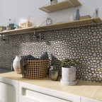 3D Crystal Epoxy Self-Adhesive Wall Sticker Bathroom Simulation Tile Sticker — view 8
