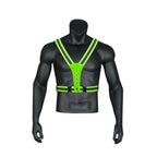 LED Reflective Vest High Stretch Outdoor Reflective Vest Traffic Safety Reflective Clothing