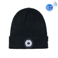 M1-BL LED Glowing Bluetooth Music Hat Wireless Call Night Running Hat