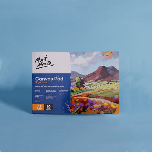 10 Sheet/pack Oil Acrylic Painting Canvas Pad Paper Book Painting Canvas Paper — view 8