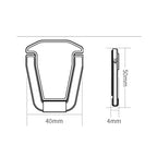 T615 Laptop Heightening Bracket Aluminum Alloy Back Stick Computer Stand
