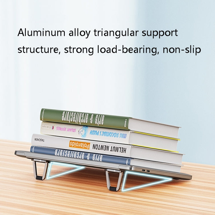 T615 Laptop Heightening Bracket Aluminum Alloy Back Stick Computer Stand