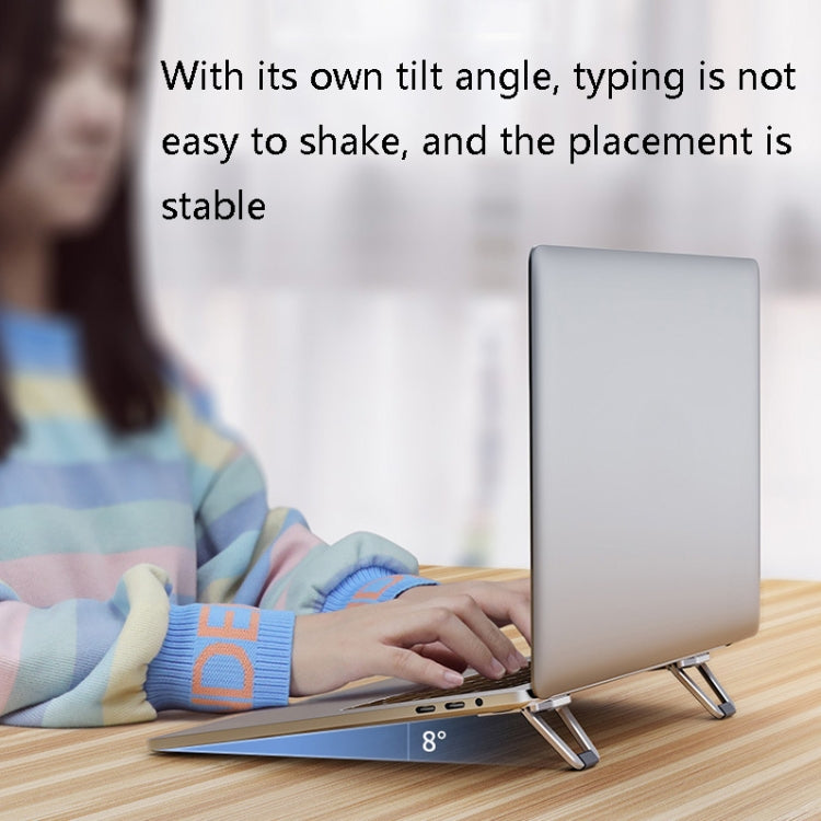 T615 Laptop Heightening Bracket Aluminum Alloy Back Stick Computer Stand