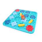 Tabletop Game Road Builder Maze Thinking Logical Reasoning Pull Back Forklift Children Toy — Maze Reasoning Toy