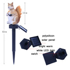 LED Solar Squirrel Lawn Light Outdoor Garden Decoration Landscape Light — view 3