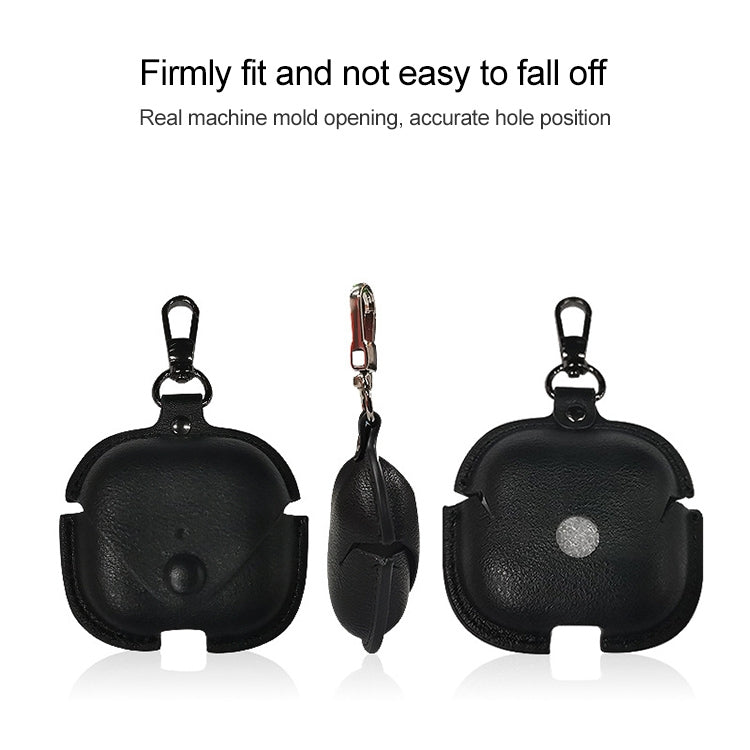 PU Leather Protective Case with Metal Buckle for AirPods 3