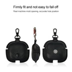 PU Leather Protective Case with Metal Buckle for AirPods 3