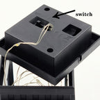 Solar LED Starry Wind Lantern Festival Decoration Retro Copper Wire String Light — view 5