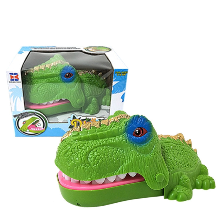 Spoof Bite Finger Toy Parent-Child Game Tricky Props, Style: — 3214A  Dinosaur-Orange