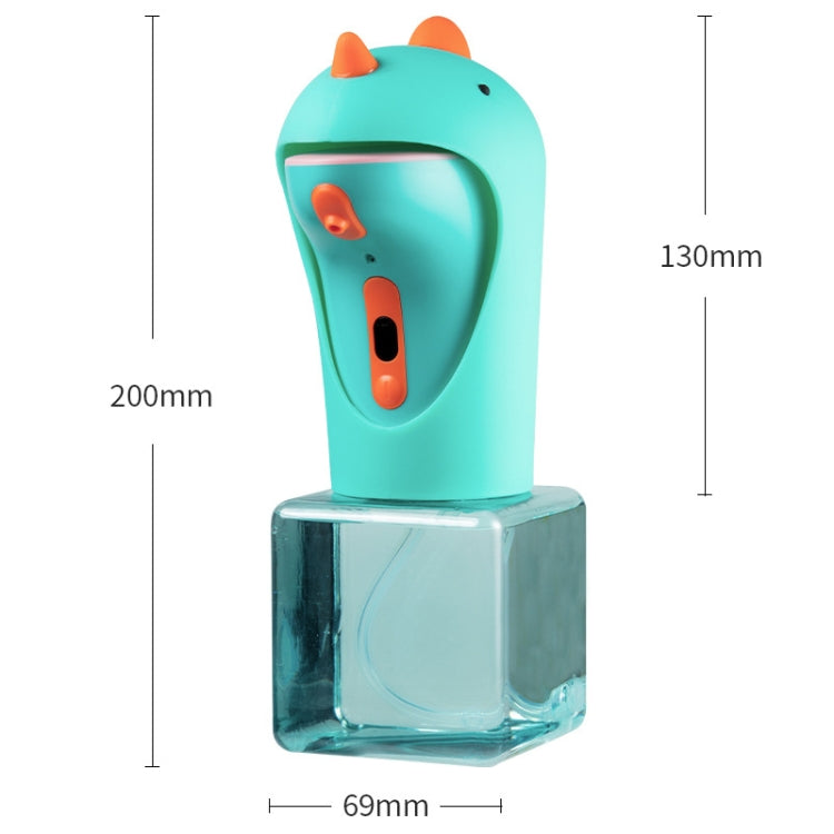 Children Cartoon Soap Dispenser Automatic Induction Hand Washing Device — Small Dinosaur