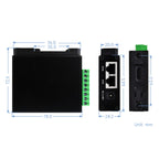 Waveshare RS232 RS485 To RJ45 Ethernet Serial Server — RS232 RS485 TO POE ETH (B)