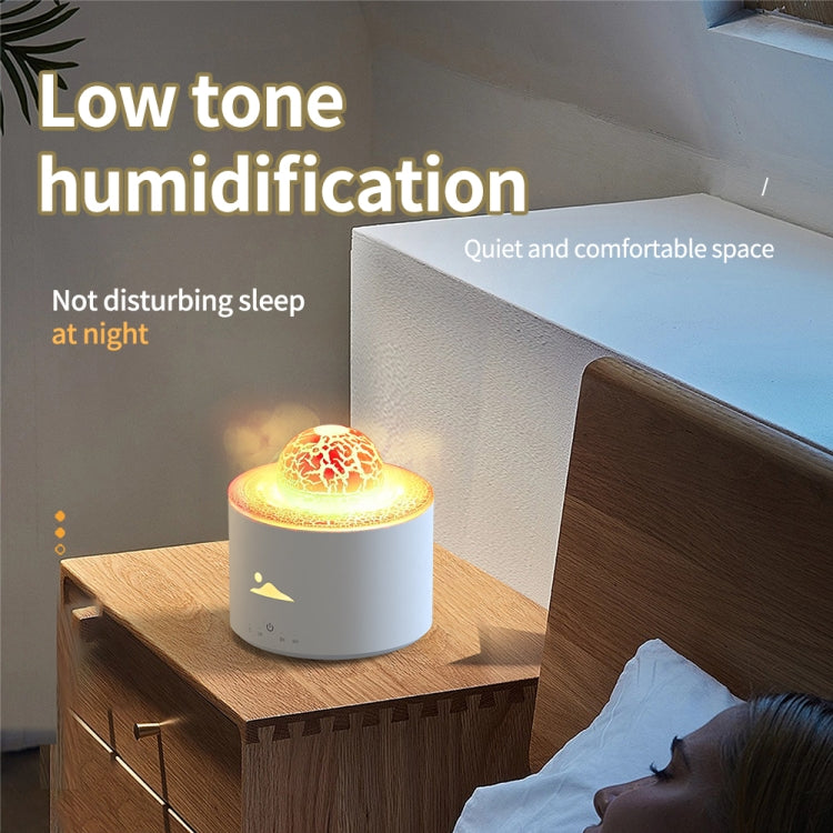 HX-130 Colorful Night Light Planet Desktop Flame Aromatherapy Humidifier — view 7