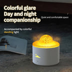 HX-130 Colorful Night Light Planet Desktop Flame Aromatherapy Humidifier — view 9