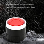 BJ-1K High-Decibel Active Buzzer Dual Audio Electronic Siren Alarm Wall-Mounted Anti-Theft Buzzer, Voltage: