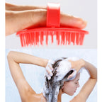 10 PCS Head Itching Massage Brush Household Scalp Cleaning Brush — view 7