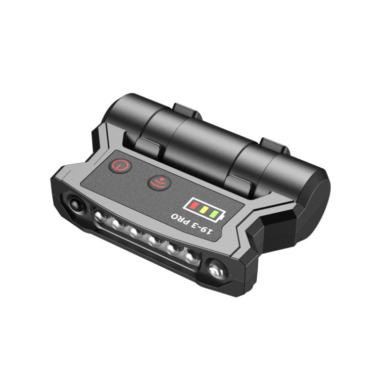 Fishing Headlight Induction Night Fishing Clip Cap Lamp Head-Wearing Small Super Bright Light Rechargeable Cap Clip Lamp, Style: