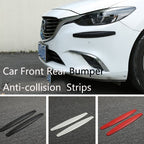 Car Front Rear Bumper Anti-Collision And Anti-Scratch Strips Body Scratch Decoration Stickers, Color:
