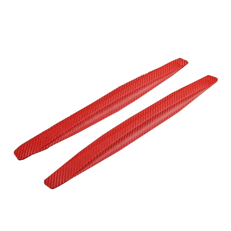 Car Front Rear Bumper Anti-Collision And Anti-Scratch Strips Body Scratch Decoration Stickers, Color: — White