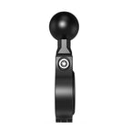 Bicycle Motorcycle Fixed Aluminum Alloy Cassette Lock Handle Bracket Ball Head Fixed Base, 25mm Ball Head