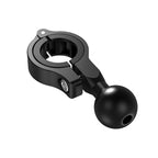 Bicycle Motorcycle Fixed Aluminum Alloy Cassette Lock Handle Bracket Ball Head Fixed Base, 25mm Ball Head