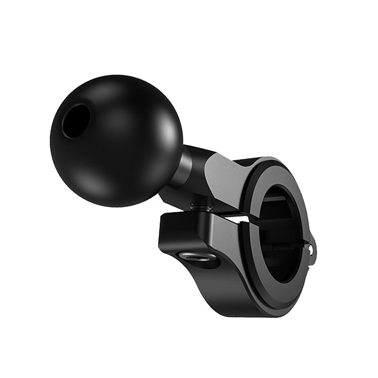Bicycle Motorcycle Fixed Aluminum Alloy Cassette Lock Handle Bracket Ball Head Fixed Base, 25mm Ball Head