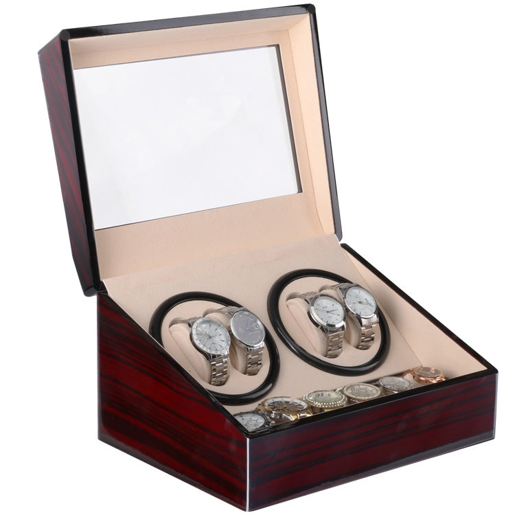 Watch Shaker 4+6 Digits Mechanical Watch Automatic Winding Watch Box Watch Shaker, US Plug