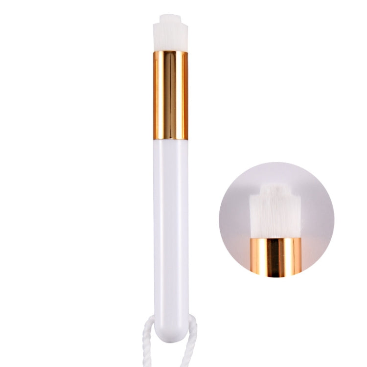 6 PCS Soft Hair Nasal Washing Brush To Remove Blackheads And Deep Cleansing Nose Pore Shrinkage Cleaning Brush — Flower Head White Gold