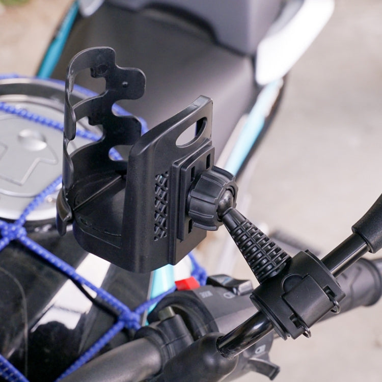 2 PCS SMCP-380 General Riding Cup Rack Motorcycle Bicycle Cup Holder