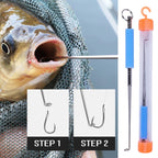 5 PCS Fishing Line Unhooker Deep Throat Hook Lifter Accessories For Fishing