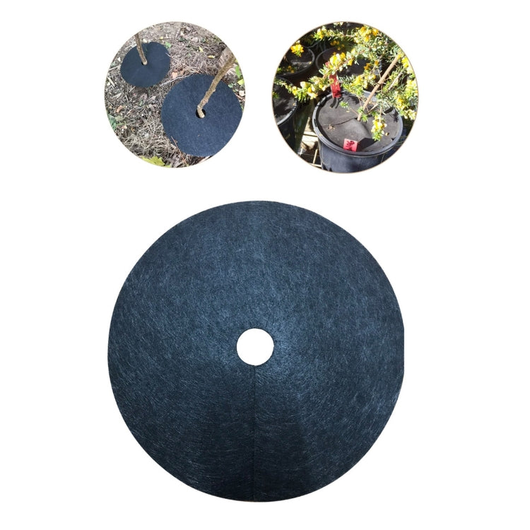 Ecological Anti-Grass Non-Woven Cloth Gardening Floor Cover Cloth Breathable Moisturizing Can Reduce Fruit Garden Film — 27x4cm