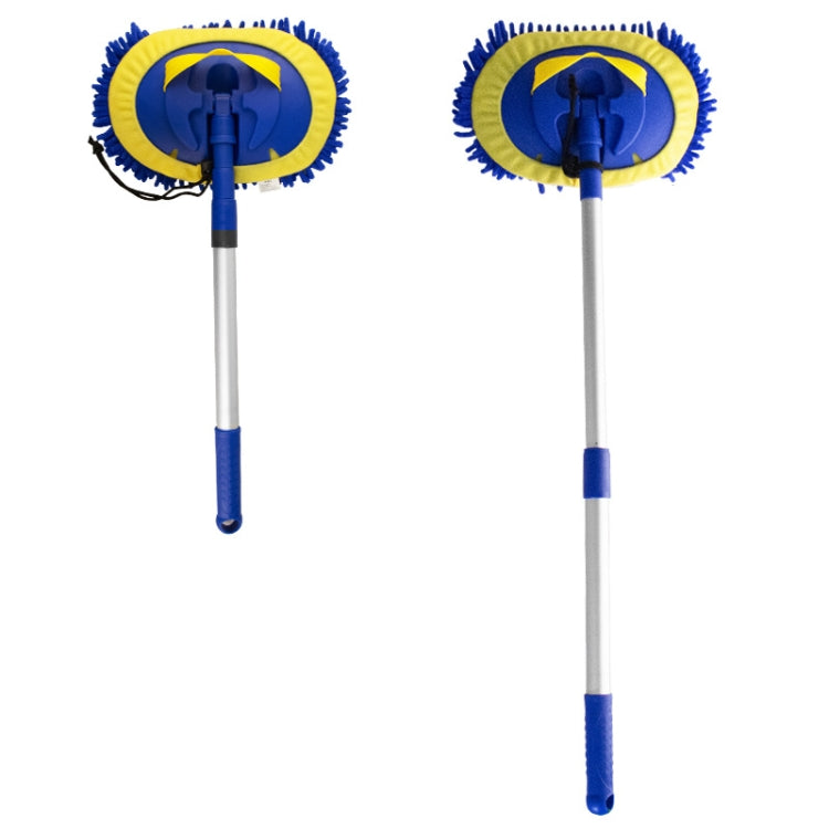 Chenille Water Brush Telescopic Rotary Roller Brush Cleaning Mop