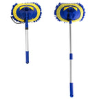 Chenille Water Brush Telescopic Rotary Roller Brush Cleaning Mop