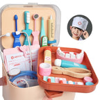Children Wooden Simulation Medicine Box Pretend Play Toy — view 5