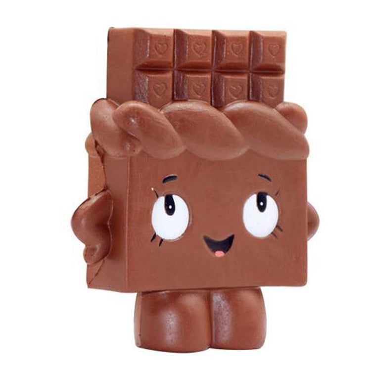 2 PCS TTPU1225 Slow Rebound Cartoon Cute Chocolate Decompression Toy