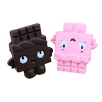 2 PCS TTPU1225 Slow Rebound Cartoon Cute Chocolate Decompression Toy — view 3