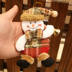 Christmas Home Decor Hanging Onaments Dolls Christmas Tree Decorations — Snowman