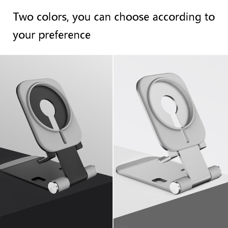 Magsafe Wireless Charging Stand Aluminum Alloy Folding Desktop Live Bracket