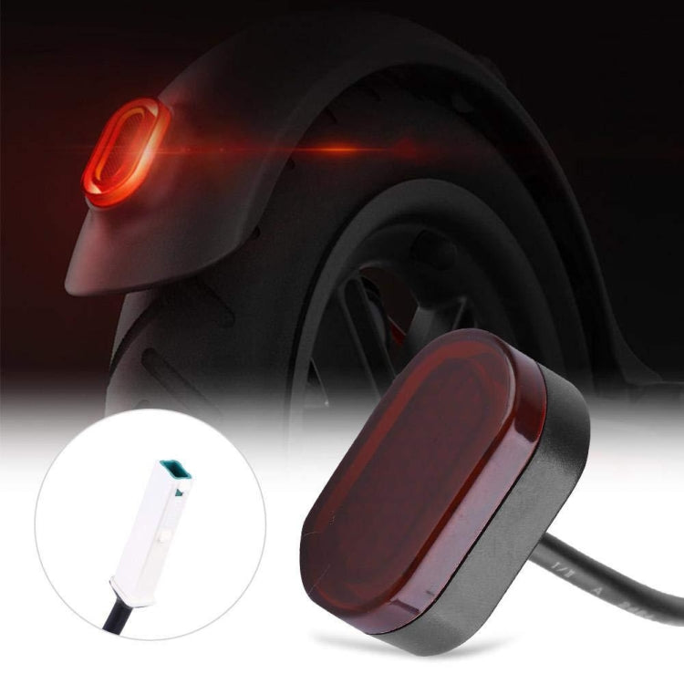 For Xiaomi Mijia M365 Scooter Rear Fending Plate Tail Light Brake Light With Cable & Chip, Tail Light