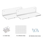 2pcs /Set Household Speaker Wall Bracket Surveillance Camera Bracket