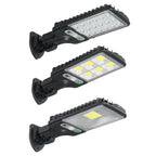 Solar Street Light LED Human Body Induction Garden Light, Spec: — 616C-30 COB With Remote Control