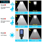 Solar Street Light LED Human Body Induction Garden Light, Spec: — view 9
