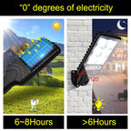 Solar Street Light LED Human Body Induction Garden Light, Spec: — view 12